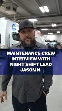 Maintenance Crew Interview With Koch NationaLease Night Shift Lead, Jason N.