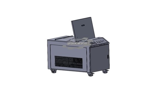激光清洗机机箱3D模型图纸下载机械数模资料