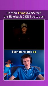 He tried 3 times to discredit the Bible but it DIDN'T go to plan... | NeedGod.net