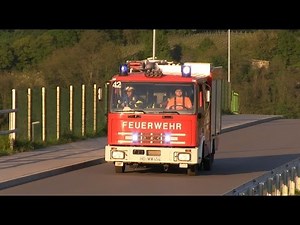 [Brandmeldeanlage Industrie] LF 8/6 + MTW Freiwillige Feuerwehr Laudenbach