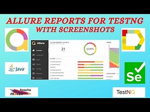 Allure Report with Selenium and TestNG Listener on Windows Tutorial