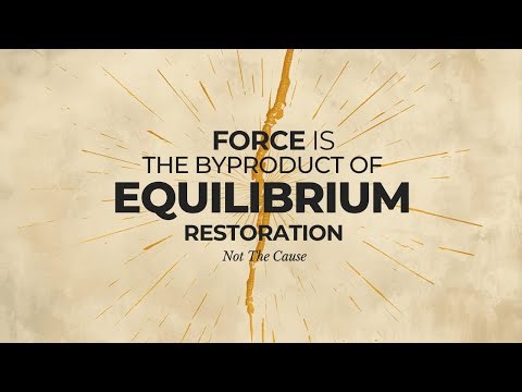 The Force Paradox: Why Standard Physics Has The Causation Backwards