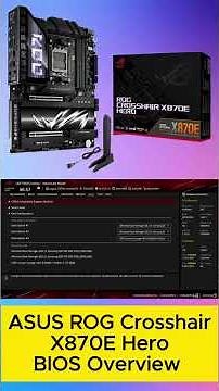 ASUS ROG Crosshair X870E Hero BIOS Overview | Complete UEFI Guide