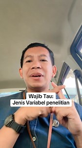 Wajib Tau: jenis-jenis Variabel Penelitian #proposal #variabel | Aris Try Andreas Aritonda