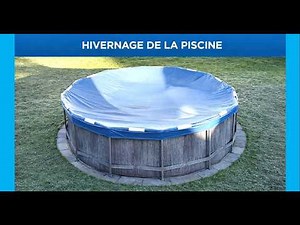 comment mettre une bâche pour piscine