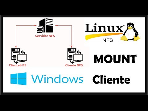 Configurar WINDOWS NFS CLIENTE | Montar un recurso compartido
