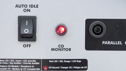 RYOBI 2500-Watt Recoil Start Gas Powered Inverter Generator with CO Shutdown RYi2500