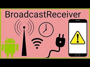 BroadcastReceiver Tutorial Part 1 - STATIC RECEIVERS - Android Studio Tutorial