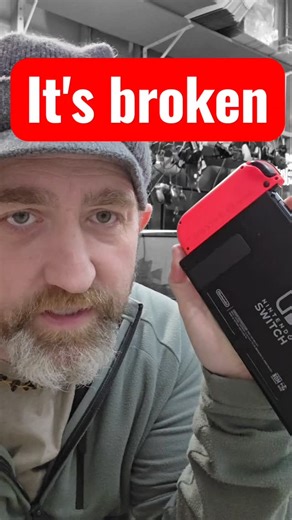 Fixing a broken Nintendo Switch. #repair #nintendo #switch | DVD Game Exchange