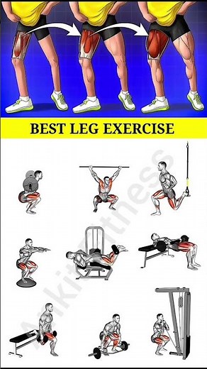 Ultimate Leg Day: Best Full Leg Workouts for Strength & Size!#workout #legworkout