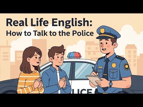 Real Life English: How to Talk to the Police | Next Level English