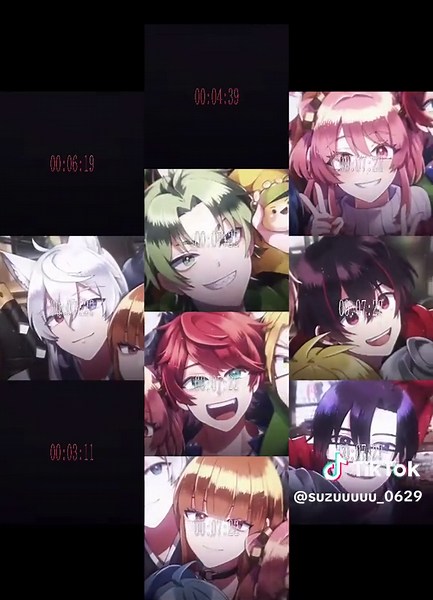 なんの動画でしょう！秒数は関係ない！！ 10画面大変すぎ ずっとやりたかった編集🫪 . #カラフルピーチ #からぴち #alightmotion #fyp #edit . IB@らて @くら🍨