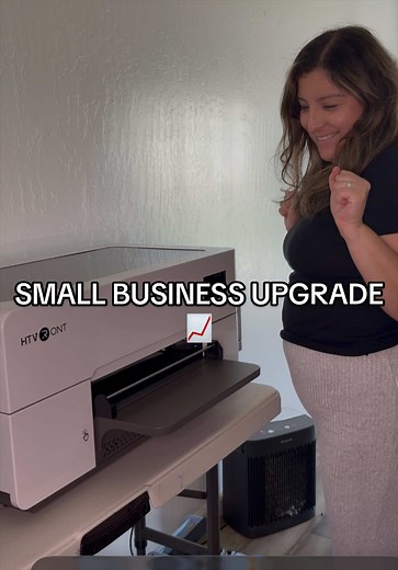 DTF Printer Small Business Upgrade — First Print Preview