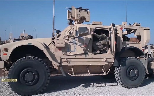 美军部署在伊拉克的MRAP全地形车