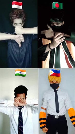 16K views · 350 reactions | on of the best finger dance competition Indonesia vs Bangladesh vs India vs Philippines anime fann naruto #reelsvideo #fypシ゚ #vairal #itachi #naruto #animefans #shorts #dancer #Bangladesh #indonesia #india #Philippines @followers | Black_Ninja_09 | Facebook