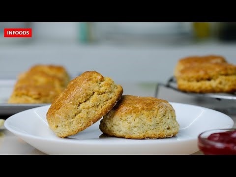 How to Make Scones | Classic English Scones Recipe | EASY Scones Recipe | Infoods