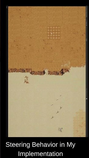 Dune 2000's Ornithopter Steering Behavior Implemented with Unity