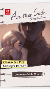 5.9K views · 280 reactions | Ashley believes her father has passed away. How did he send her a letter, then? Discover the truth when Another Code: Recollection launches tomorrow!  | Nintendo Switch | Facebook