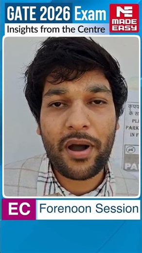 GATE 2026 Electronics Paper Analysis Preview | Centre Insight | Student Reaction!