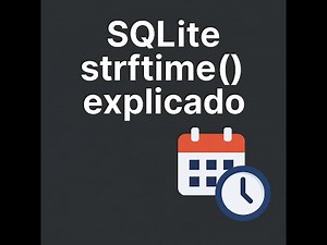 Función striftime() en SQLite