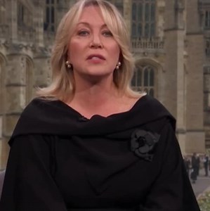Kirsty Young delivers an emotional monologue as she signs off the BBC’s eleven days of coverage. “She made history, she was history. Queen Elizabeth II has gone, but she will surely never be forgotten.” | The Social Media