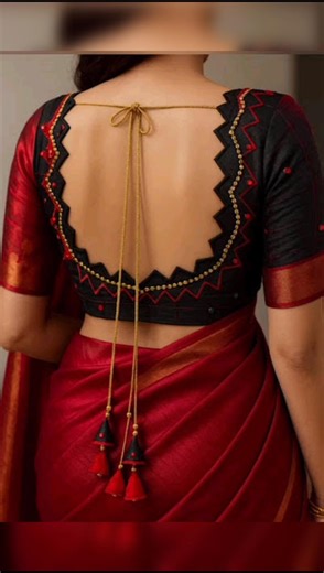 Blouse neck design latest new model stylish blouse back neck design 🎊 Beautiful boat neck design