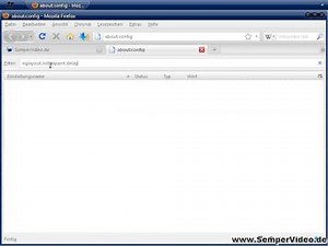 Firefox 3.5: Seitendarstellung beschleunigen