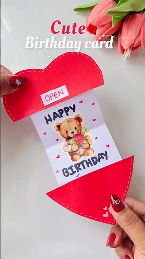 CUTE Handmade STUNNIN Birthday Card ! ♾️✨🌸