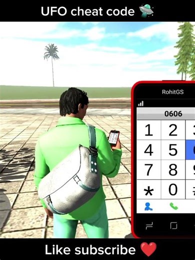 Alien UFO cheat code 🛸#shorts #trending #ufo #indianbike #alien