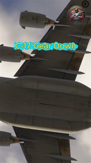 เคยเห็นเครื่องบิน C-17 กางล้อไหม #เกมส์จำลองการบิน #msfs2024
