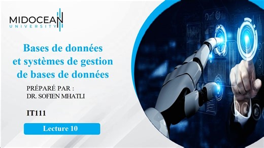 Introduction to Information Technology-IT 111 - Lecture 10