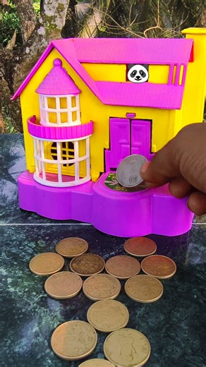 🤣🐾 Hilarious Puppy Coin Bank! Funny Cartoon Dog Eats Your Money 🏡💰(HD.2410) #shortsviral #shorts