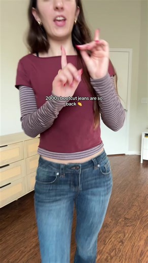 Revisiting the Flattering 2000s Bootcut Jeans