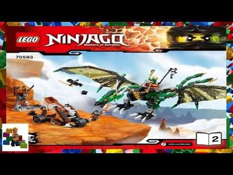 LEGO instructions - Ninjago - 70593 The Green NRG Dragon (Book 2)
