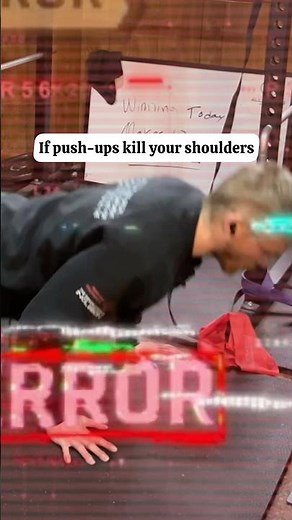 Push-ups DESTROY Your Shoulders!? (do this instead)
