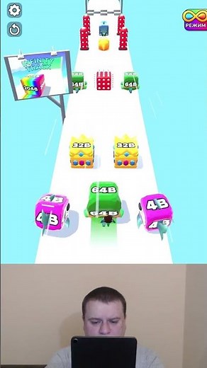 Jelly Run 2048 ❗Level 636❗#2048 #games #shorts