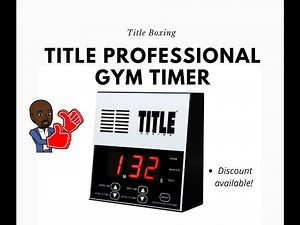 Title Boxing Professional Timer Review by Coach X
