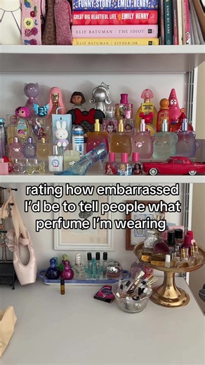 my perfume collection is both a flex and aura loss depending on the situation #perfume #fragrance #nichefragrance #perfumecollection #unseriousperfume