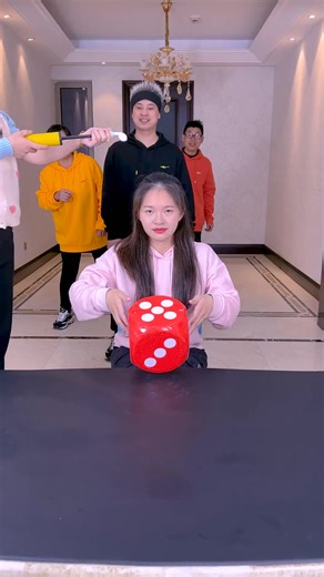 Dice-Rolling And Inflatable Ball Challenge Instantly Got My Heart Racing! #Funny #Familychalleng | Family Games Media