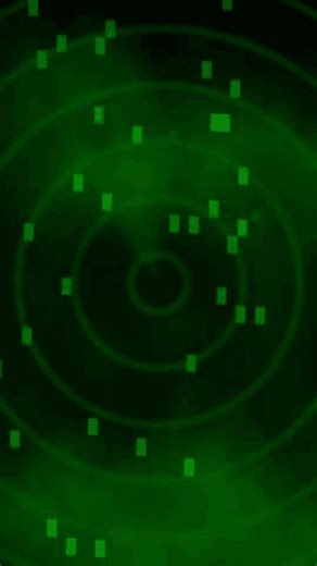 clip-4006463443-dynamic-green-radar-screen-displaying-multiple-blips