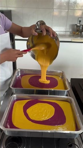 🔥 Perfect Cake Batter Prep 🍰 | Behind The Scenes Baking Magic ✨ #food #foodlovers #recipe #cooking