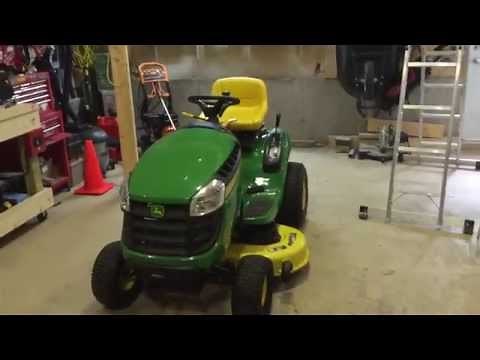 John Deere D105 review and walk around