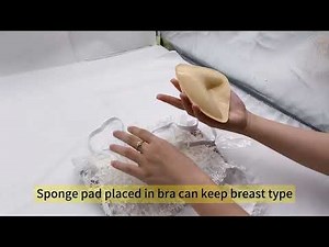 Self Adhesive Push up Sticky Bra Pads Inserts For Sports Bra Swimsuit