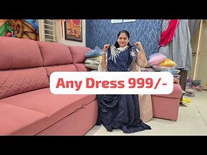🔴Live, Rs.3,000/- Worth Dress @999/-, Order 7396265306
