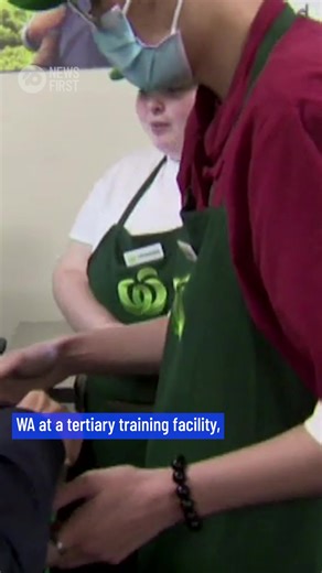 WA has opened its first TAFE-based Mini Woolies to help students with disabilities gain workplace skills. The South Metropolitan TAFE Bentley campus celebrated the store's opening in collaboration with the Woolworths Group on Wednesday. “By ‘setting up shop’ on campus, it provides a safe and comfortable environment for students with disabilities to develop foundational skills and build their confidence,” Training and Workforce Development Minister Simone McGurk said in a statement. | 10 News Per