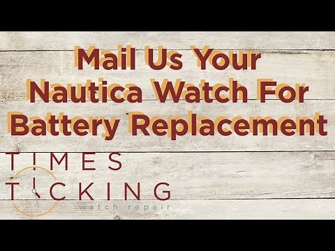 Nautica Watch Battery Replacement