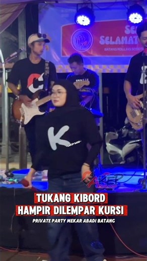 TUKANG KIBOD HAMPIR SAJA..!!!#cakepband #bandhumor #teraspelangi