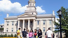 Why did University of Iowa single out Christian campus group?