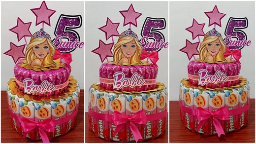 62K views · 1.1K reactions | DIY barbie themed snacks tower | DIY IDEAS | Facebook