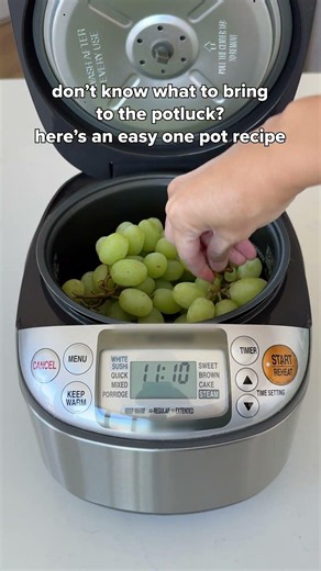 the easiest one-pot potluck recipe you’ll ever find 🍷#cookinghacks